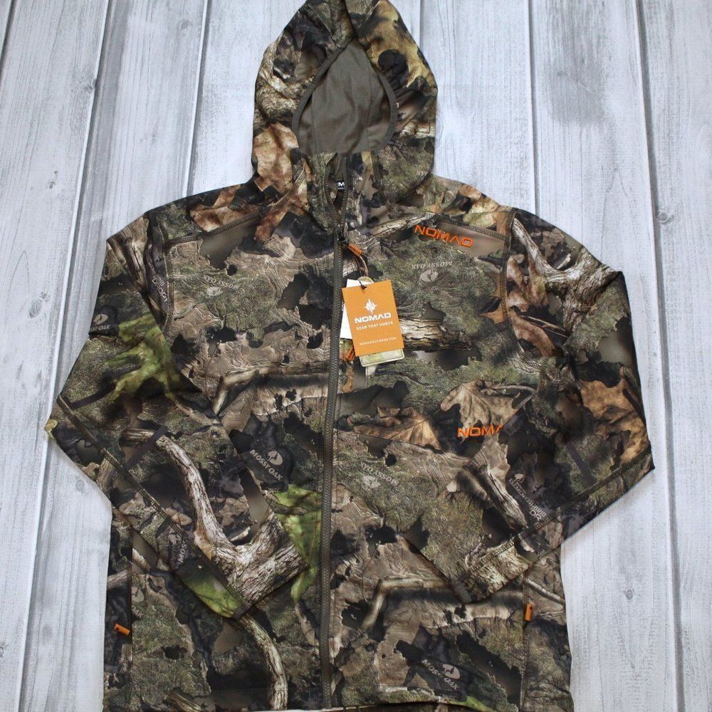 NEW Nomad Men's Legacy Mossy Oak Droptine Camo Jacket